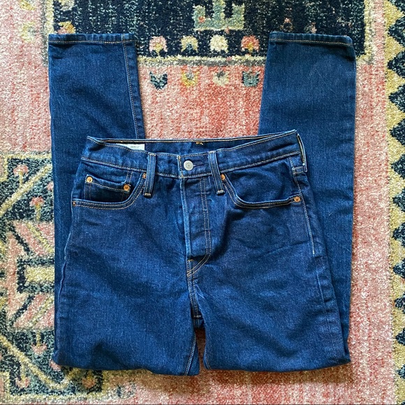 Levi's Denim - Levi’s 501 High Rise Button Fly Skinny Jeans